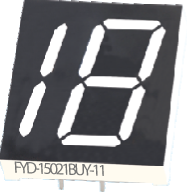 Светодиодные цифровые индикаторы FYD-15021AHR Светодиодные цифровые индикаторы FYD-15021AHR