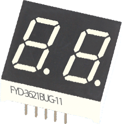 Светодиодные цифровые индикаторы FYD-3621BUG-11