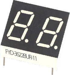 Светодиодные цифровые индикаторы FYD-3622BW Светодиодные цифровые индикаторы FYD-3622BW