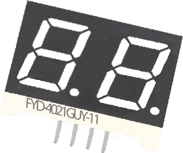 Светодиодные цифровые индикаторы FYD-4021JUW-11