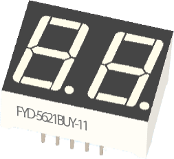 Светодиодные цифровые индикаторы FYD-5621BB-11