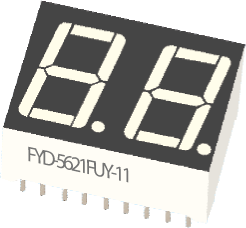 Светодиодные цифровые индикаторы FYD-5621EPG-11