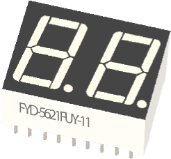 Светодиодные цифровые индикаторы FYD-5621EUE-11 Светодиодные цифровые индикаторы FYD-5621EUE-11