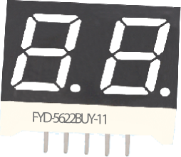 Светодиодные цифровые индикаторы FYD-5622AW-11