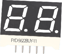 Светодиодные цифровые индикаторы FYD-5622BUE-11 Светодиодные цифровые индикаторы FYD-5622BUE-11