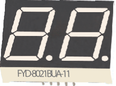Светодиодные цифровые индикаторы FYD-8021BUE-11