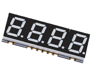 Светодиодные цифровые индикаторы FYLQ-2041AUHR-11 Светодиодные цифровые индикаторы FYLQ-2041AUHR-11