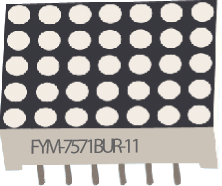 Светодиодные матрицы FYM-30571BA-11 Светодиодные матрицы FYM-30571BA-11