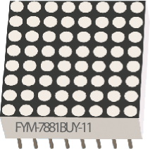 Светодиодные матрицы FYM-7881BSR Светодиодные матрицы FYM-7881BSR
