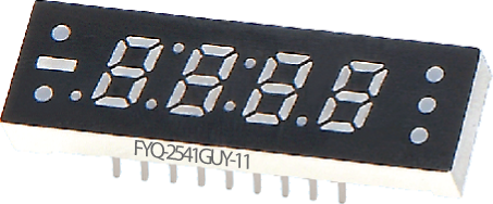Светодиодные цифровые индикаторы FYQ-2541GUB-11