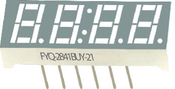 Светодиодные цифровые индикаторы FYQ-2841BUG-21