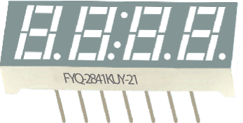 Светодиодные цифровые индикаторы FYQ-2841KPG-11 Светодиодные цифровые индикаторы FYQ-2841KPG-11