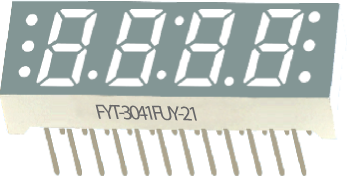 Светодиодные цифровые индикаторы FYQ-3041EPG-11 Светодиодные цифровые индикаторы FYQ-3041EPG-11