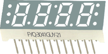 Светодиодные цифровые индикаторы FYQ-3041HW-11 Светодиодные цифровые индикаторы FYQ-3041HW-11