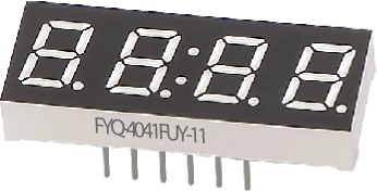 Светодиодные цифровые индикаторы FYQ-4041EY-11 Светодиодные цифровые индикаторы FYQ-4041EY-11