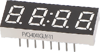 Светодиодные цифровые индикаторы FYQ-4041GUE-11 Светодиодные цифровые индикаторы FYQ-4041GUE-11