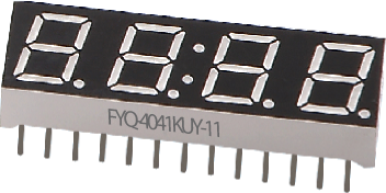 Светодиодные цифровые индикаторы FYQ-4041LUE-11 Светодиодные цифровые индикаторы FYQ-4041LUE-11