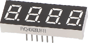 Светодиодные цифровые индикаторы FYQ-4042BUB-11