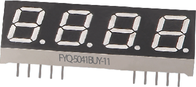 Светодиодные цифровые индикаторы FYQ-5041AUG-11 Светодиодные цифровые индикаторы FYQ-5041AUG-11