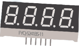 Светодиодные цифровые индикаторы FYQ-5241BUR-11