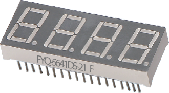 Светодиодные цифровые индикаторы FYQ-5641CPG-11 Светодиодные цифровые индикаторы FYQ-5641CPG-11