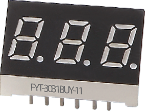 Светодиодные цифровые индикаторы FYT-3031BUG-11