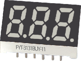 Светодиодные цифровые индикаторы FYT-3131BUB-11 Светодиодные цифровые индикаторы FYT-3131BUB-11
