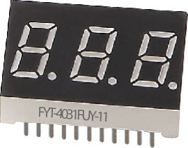 Светодиодные цифровые индикаторы FYT-4031FG-11