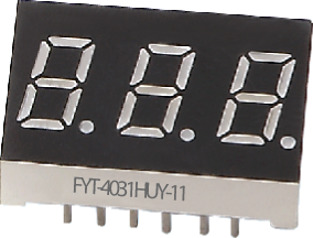 Светодиодные цифровые индикаторы FYT-4031GUY-11