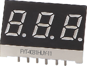 Светодиодные цифровые индикаторы FYT-4031JUG-11 Светодиодные цифровые индикаторы FYT-4031JUG-11