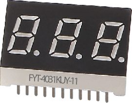 Светодиодные цифровые индикаторы FYT-4031KB-11 Светодиодные цифровые индикаторы FYT-4031KB-11