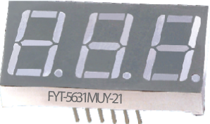 Светодиодные цифровые индикаторы FYT-5631MUG-11